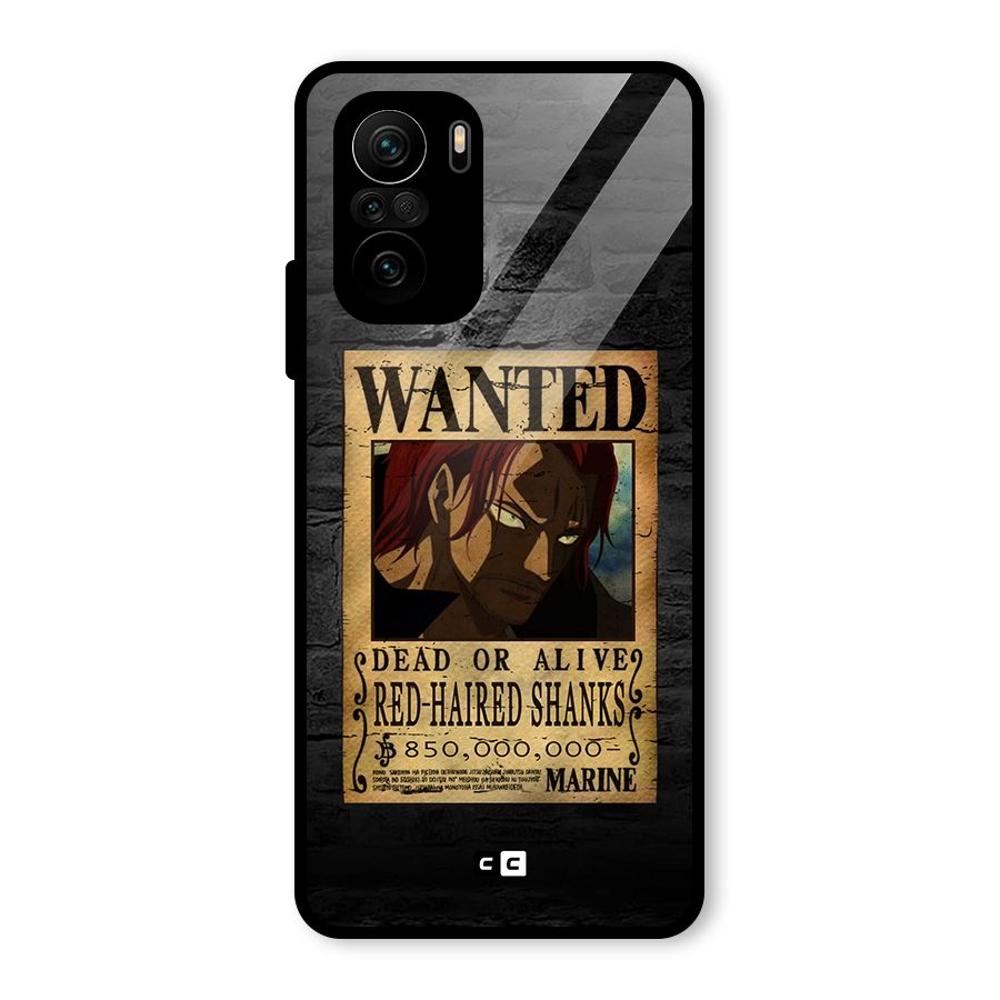 Shanks Wanted Glass Back Case for Mi 11X Pro