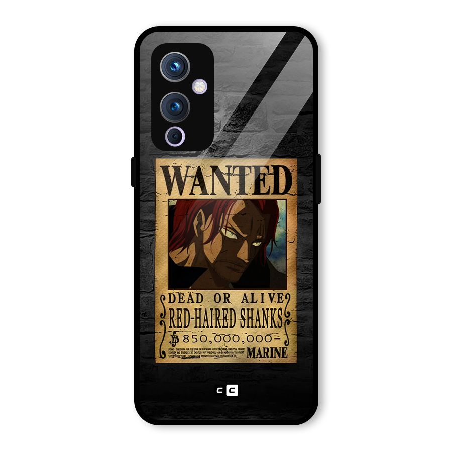 Shanks Wanted Glass Back Case for OnePlus 9