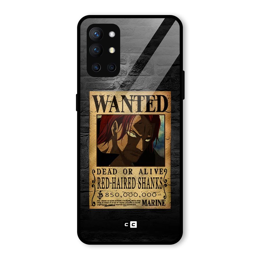 Shanks Wanted Glass Back Case for OnePlus 9R