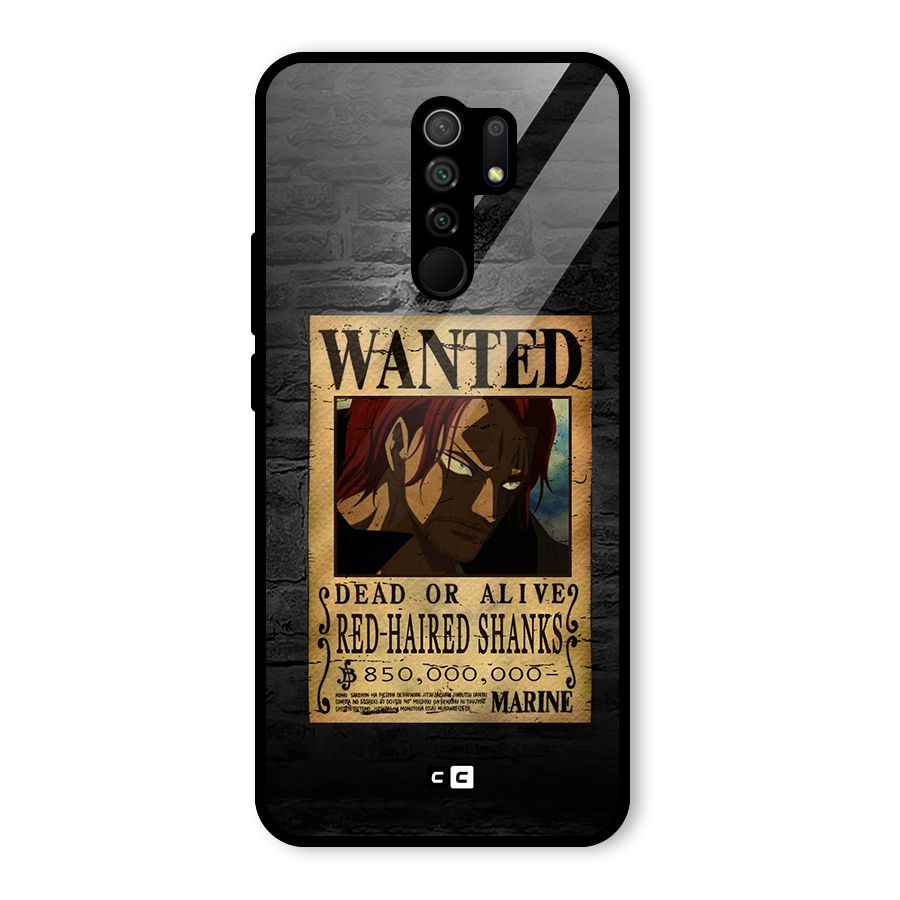 Shanks Wanted Glass Back Case for Poco M2