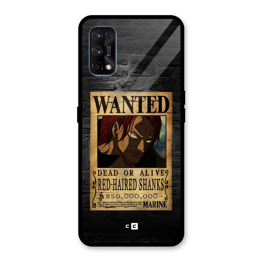 Shanks Wanted Glass Back Case for Realme 7 Pro