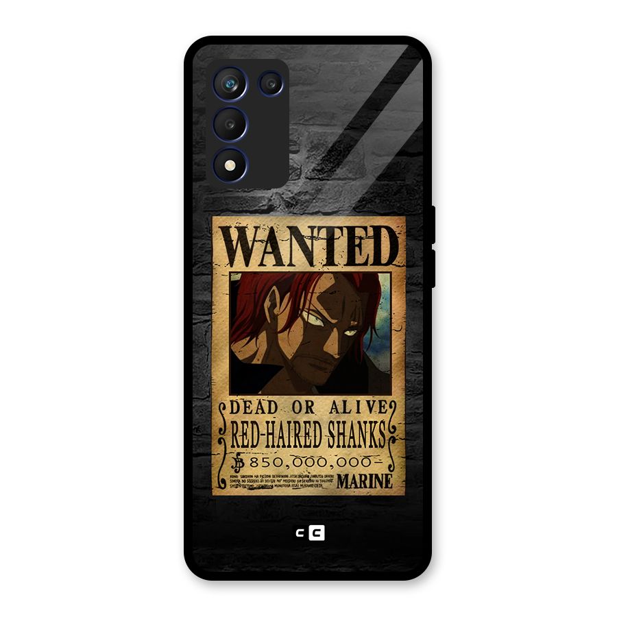 Shanks Wanted Glass Back Case for Realme 9 5G Speed