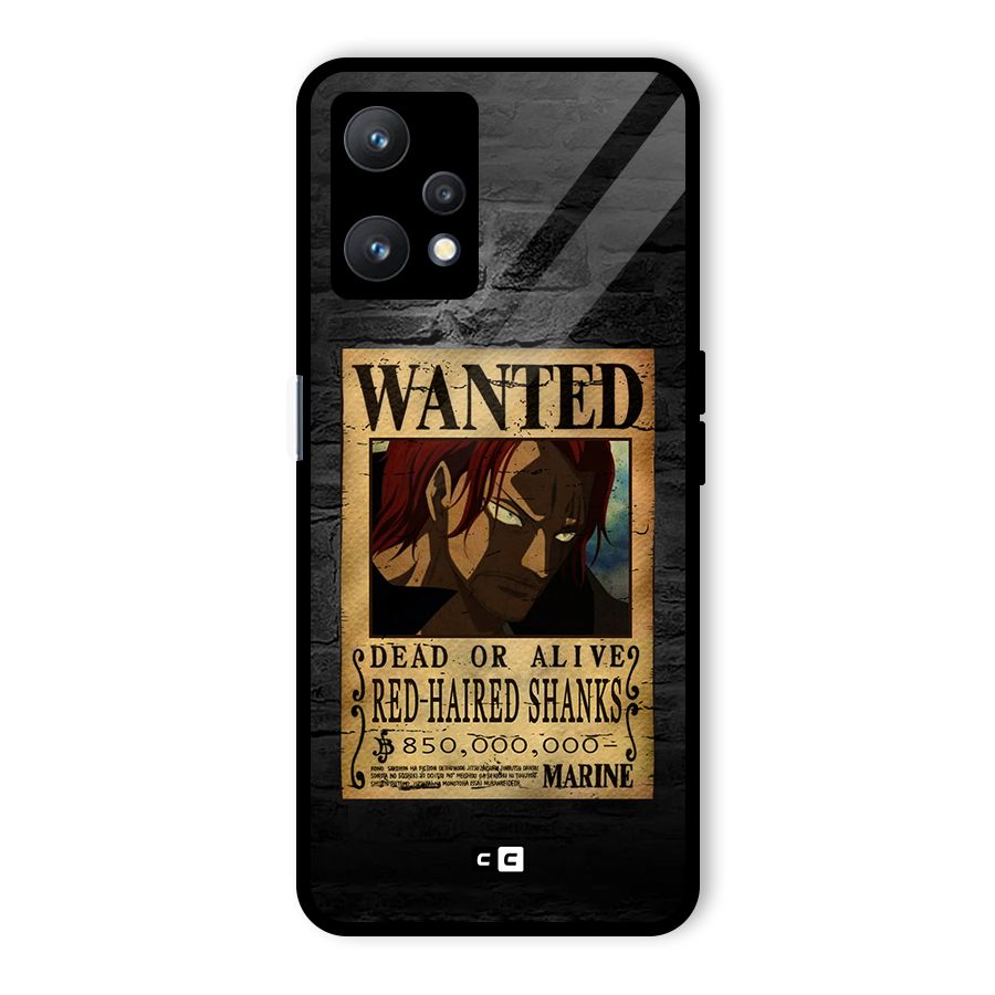 Shanks Wanted Glass Back Case for Realme 9 Pro 5G