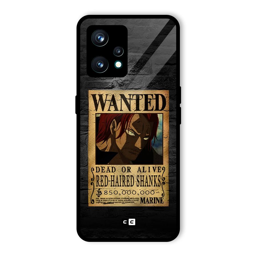 Shanks Wanted Glass Back Case for Realme 9 Pro Plus 5G