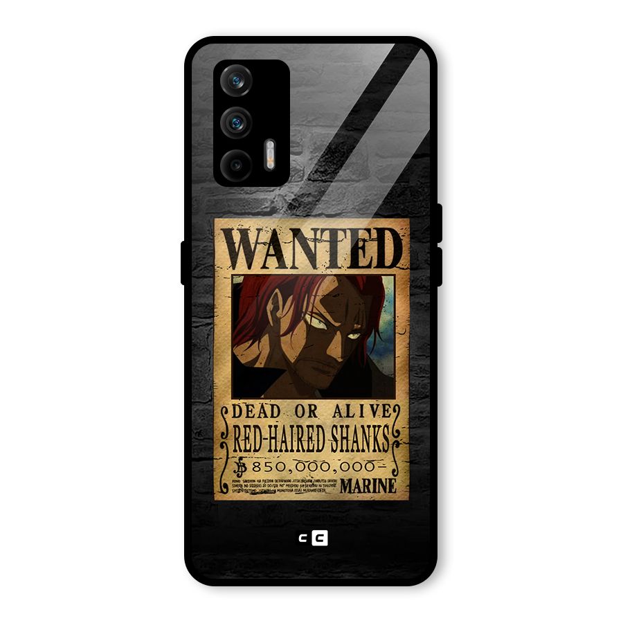 Shanks Wanted Glass Back Case for Realme GT 5G