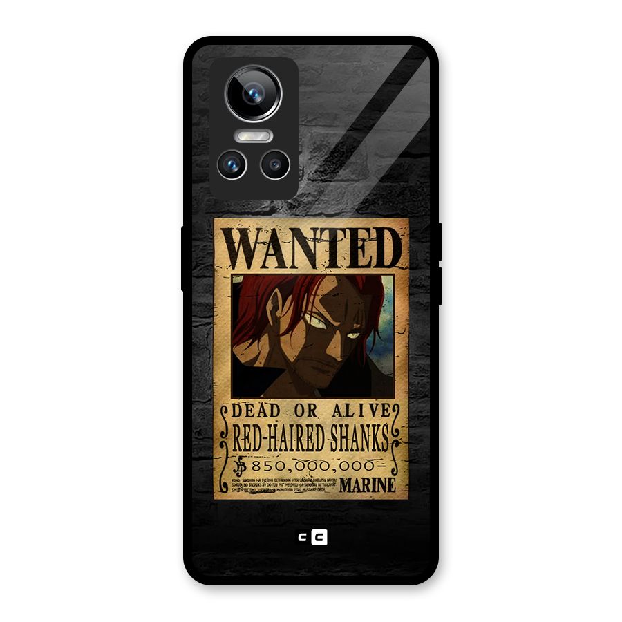 Shanks Wanted Glass Back Case for Realme GT Neo 3