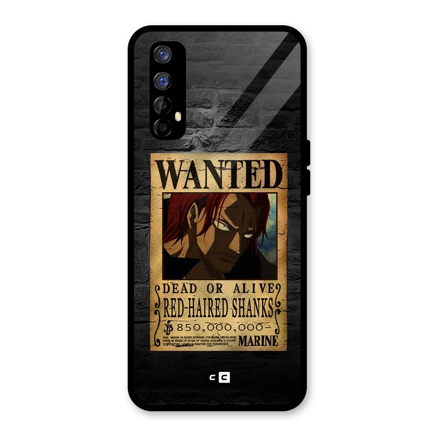 Shanks Wanted Glass Back Case for Realme Narzo 20 Pro