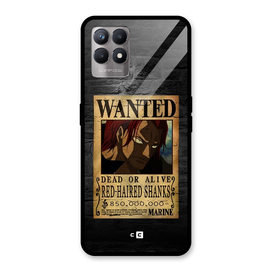 Shanks Wanted Glass Back Case for Realme Narzo 50