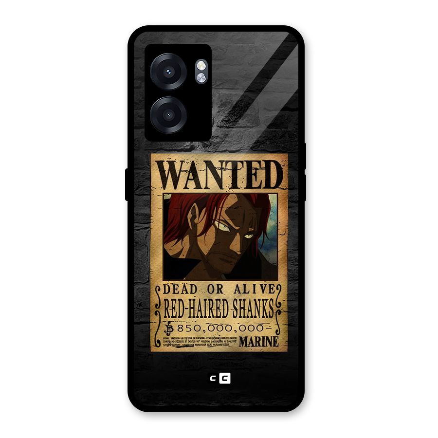 Shanks Wanted Glass Back Case for Realme Narzo 50 5G