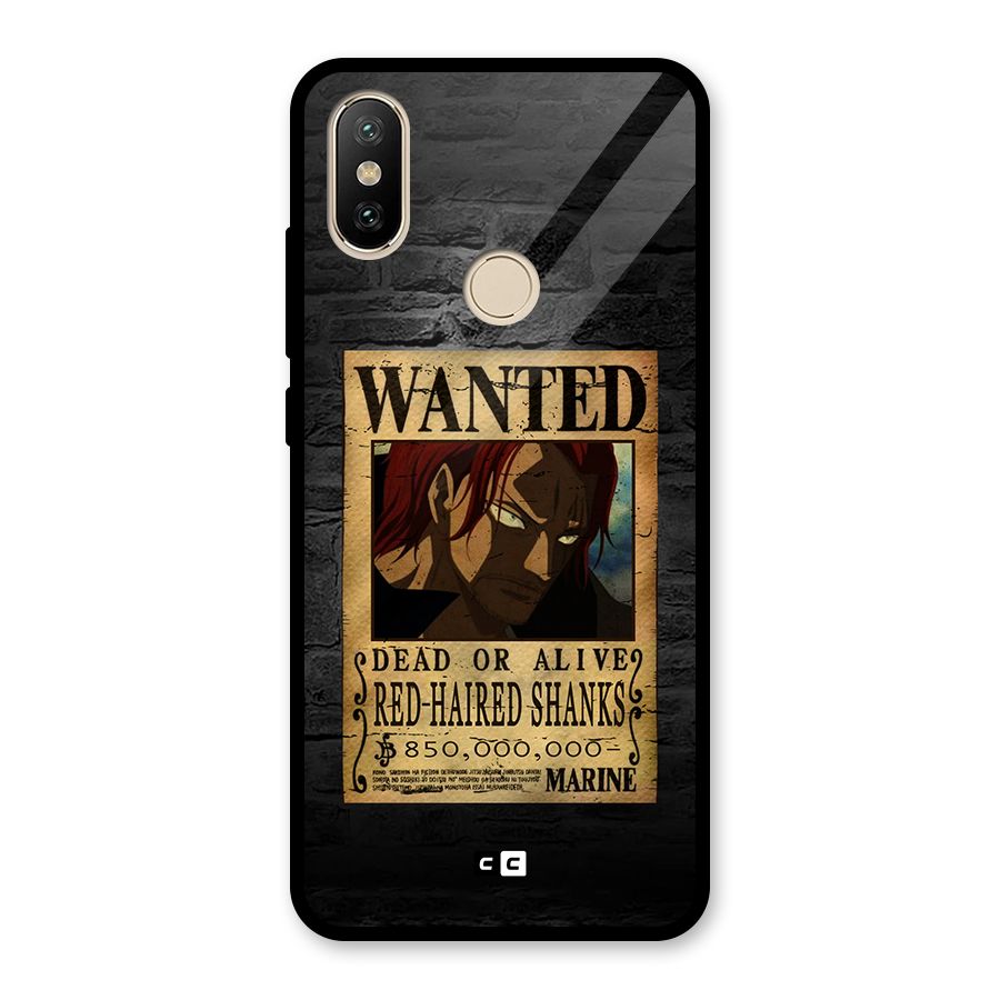 Shanks Wanted Glass Back Case for Redmi A2
