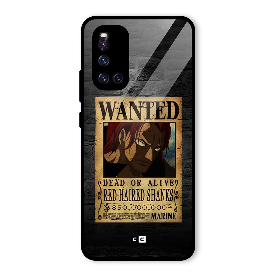 Shanks Wanted Glass Back Case for Vivo V19