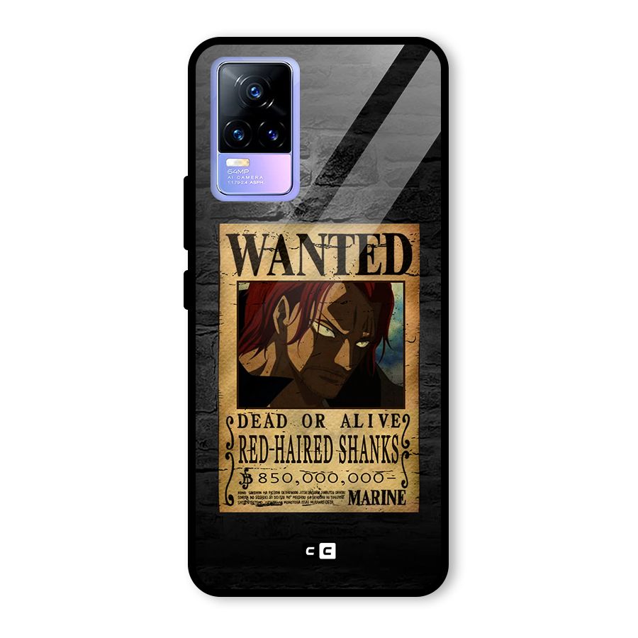 Shanks Wanted Glass Back Case for Vivo Y73