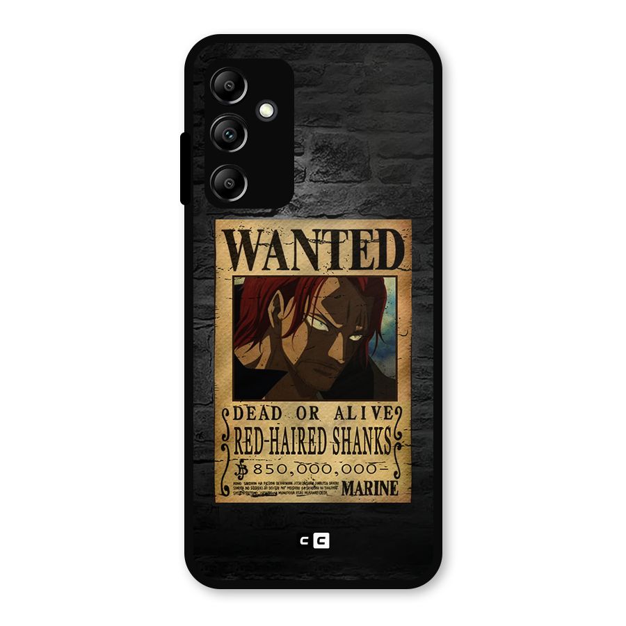 Shanks Wanted Metal Back Case for Galaxy A14 5G