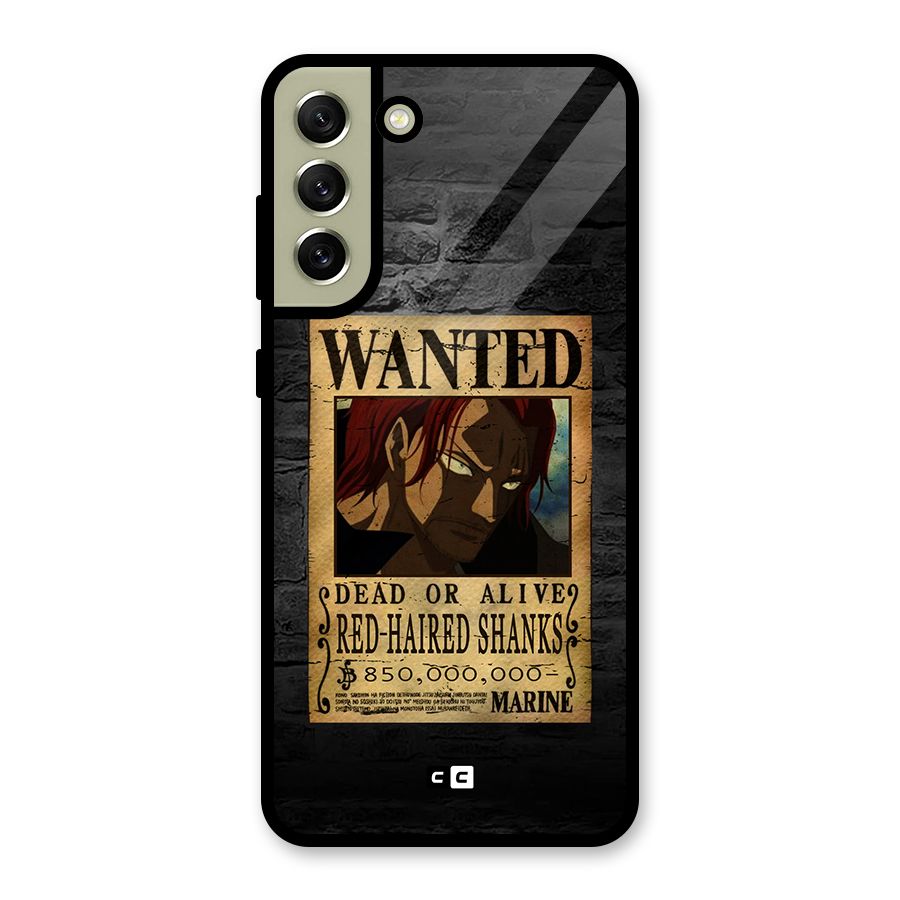 Shanks Wanted Metal Back Case for Galaxy S21 FE 5G (2023)