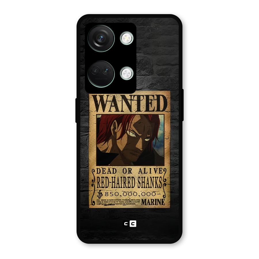 Shanks Wanted Metal Back Case for OnePlus Nord 3