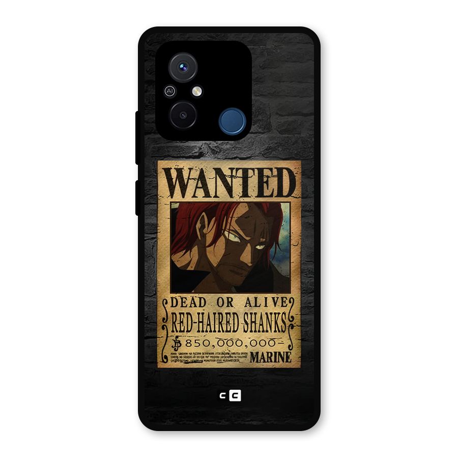 Shanks Wanted Metal Back Case for Poco C55