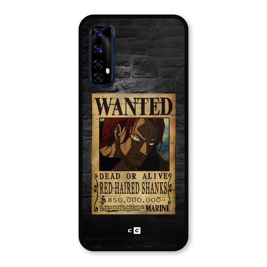 Shanks Wanted Metal Back Case for Realme 7