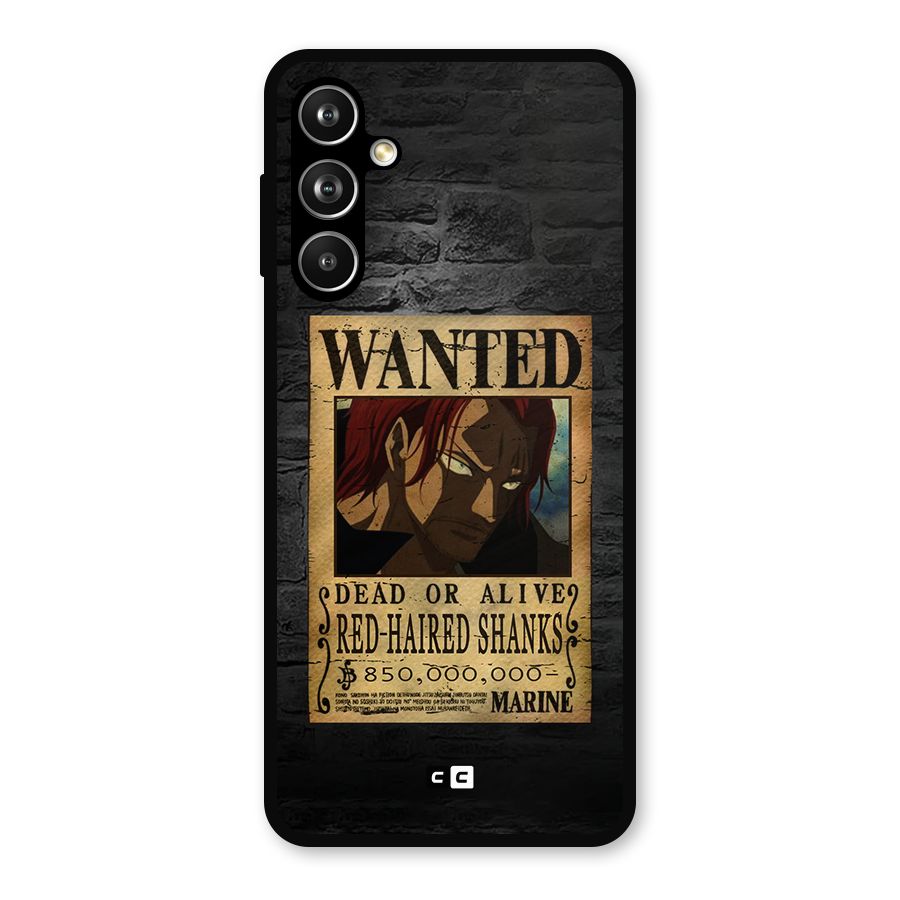Shanks Wanted Metal Back Case for Samsung Galaxy M54