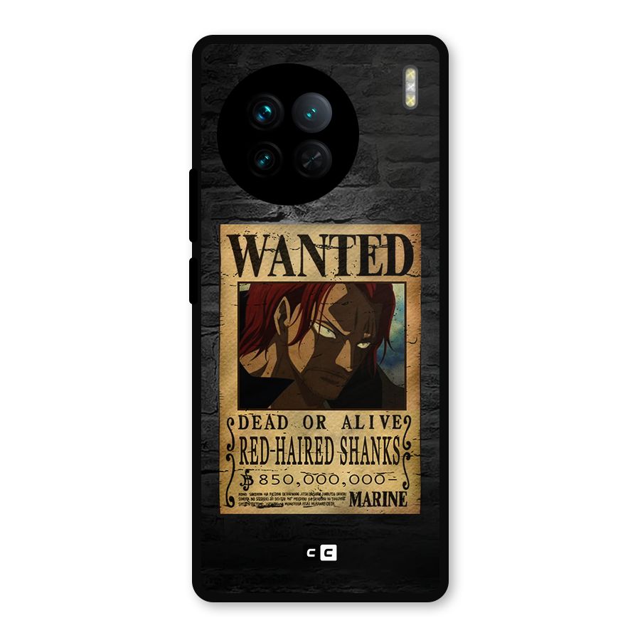 Shanks Wanted Metal Back Case for Vivo X90
