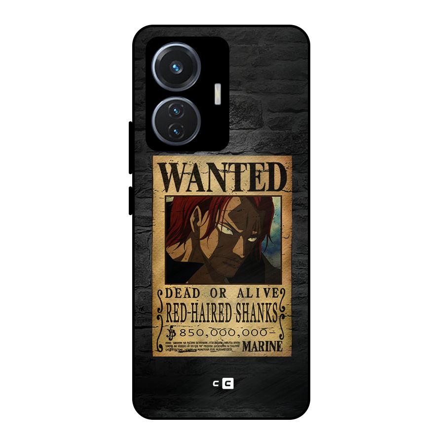 Shanks Wanted Metal Back Case for iQOO Z6 44W