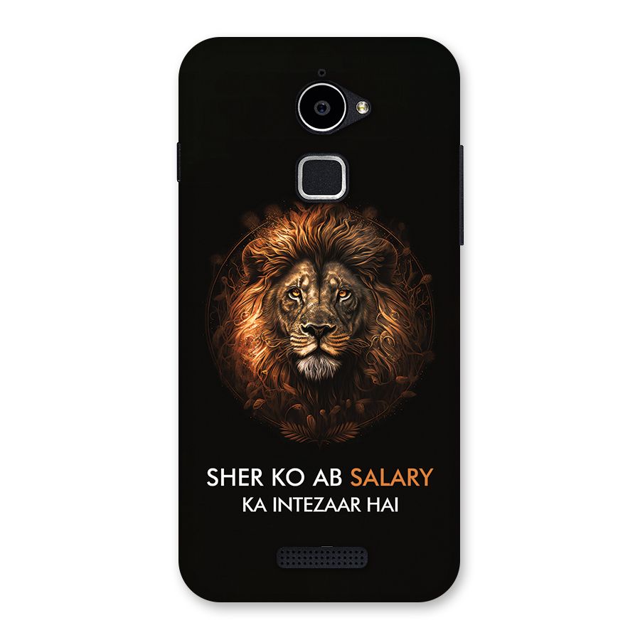 Sher On Salary Back Case for Coolpad Note 3 Lite
