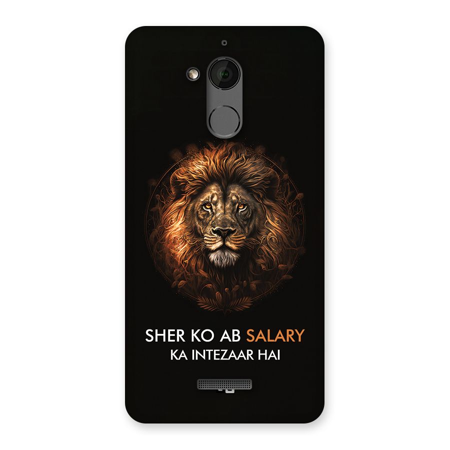 Sher On Salary Back Case for Coolpad Note 5
