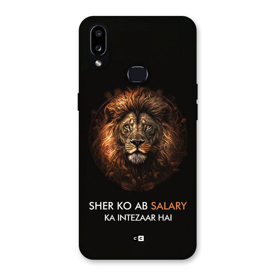 Sher On Salary Back Case for Galaxy A10s