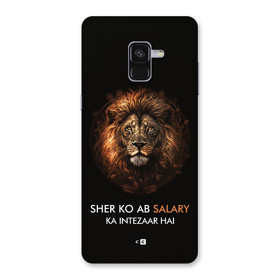 Sher On Salary Back Case for Galaxy A8 Plus