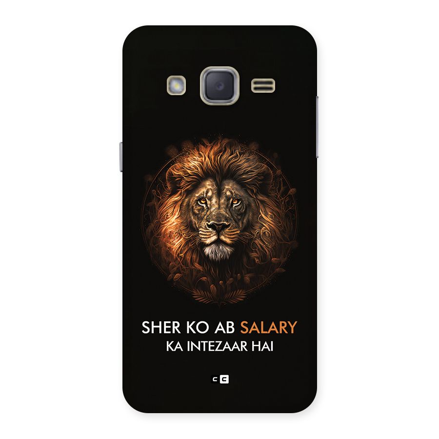 Sher On Salary Back Case for Galaxy J2