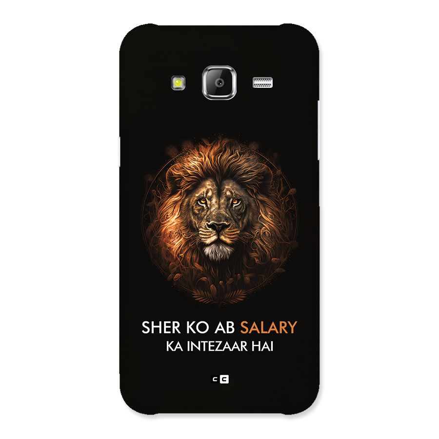 Sher On Salary Back Case for Galaxy J2 Prime