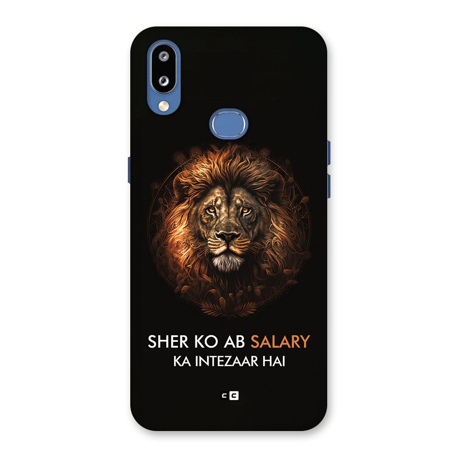 Sher On Salary Back Case for Galaxy M01s