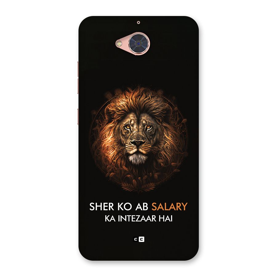Sher On Salary Back Case for Gionee S6 Pro