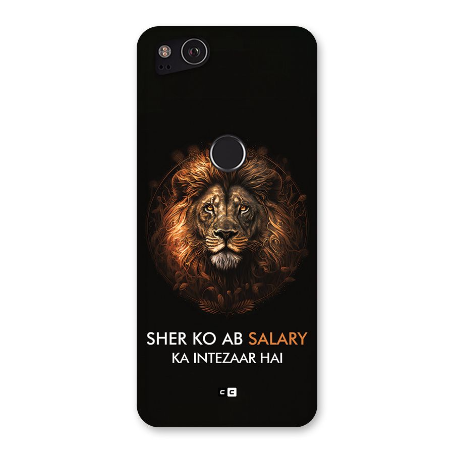 Sher On Salary Back Case for Google Pixel 2