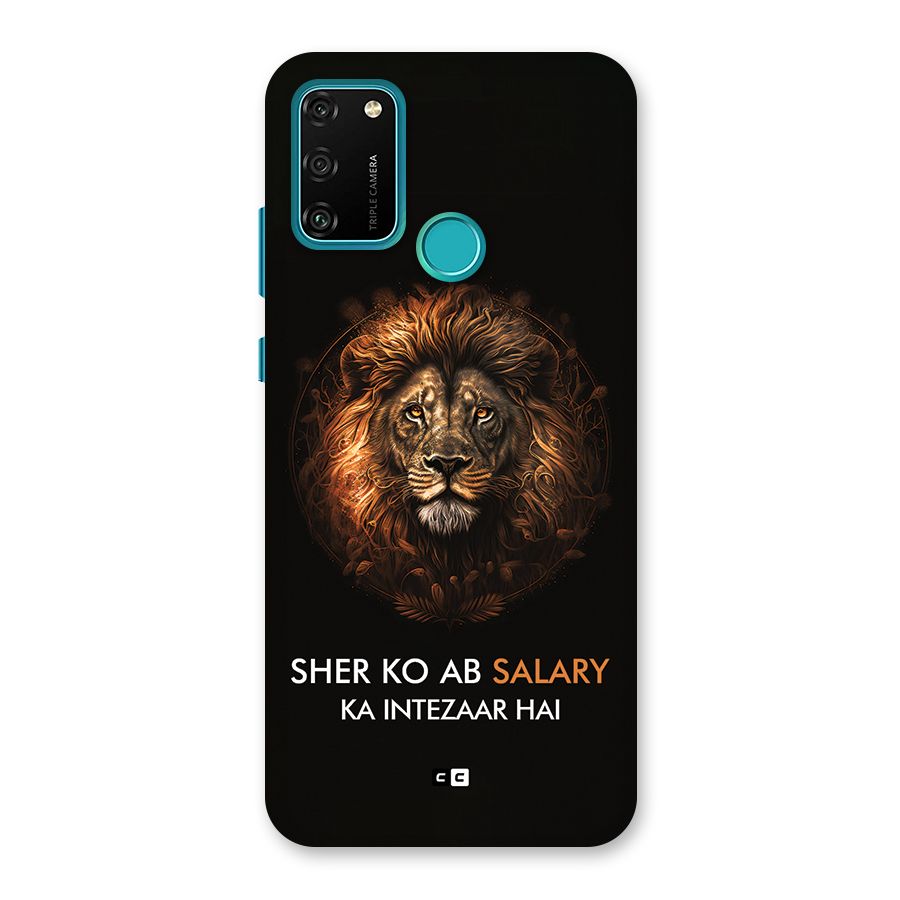 Sher On Salary Back Case for Honor 9A