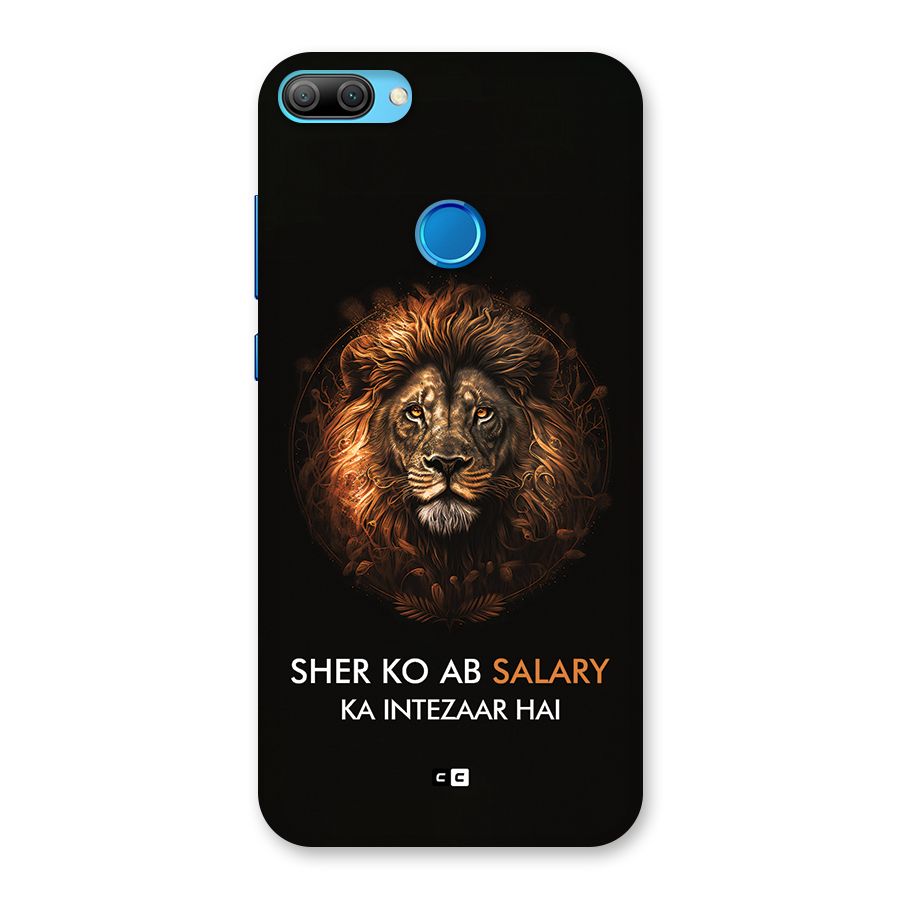 Sher On Salary Back Case for Honor 9N