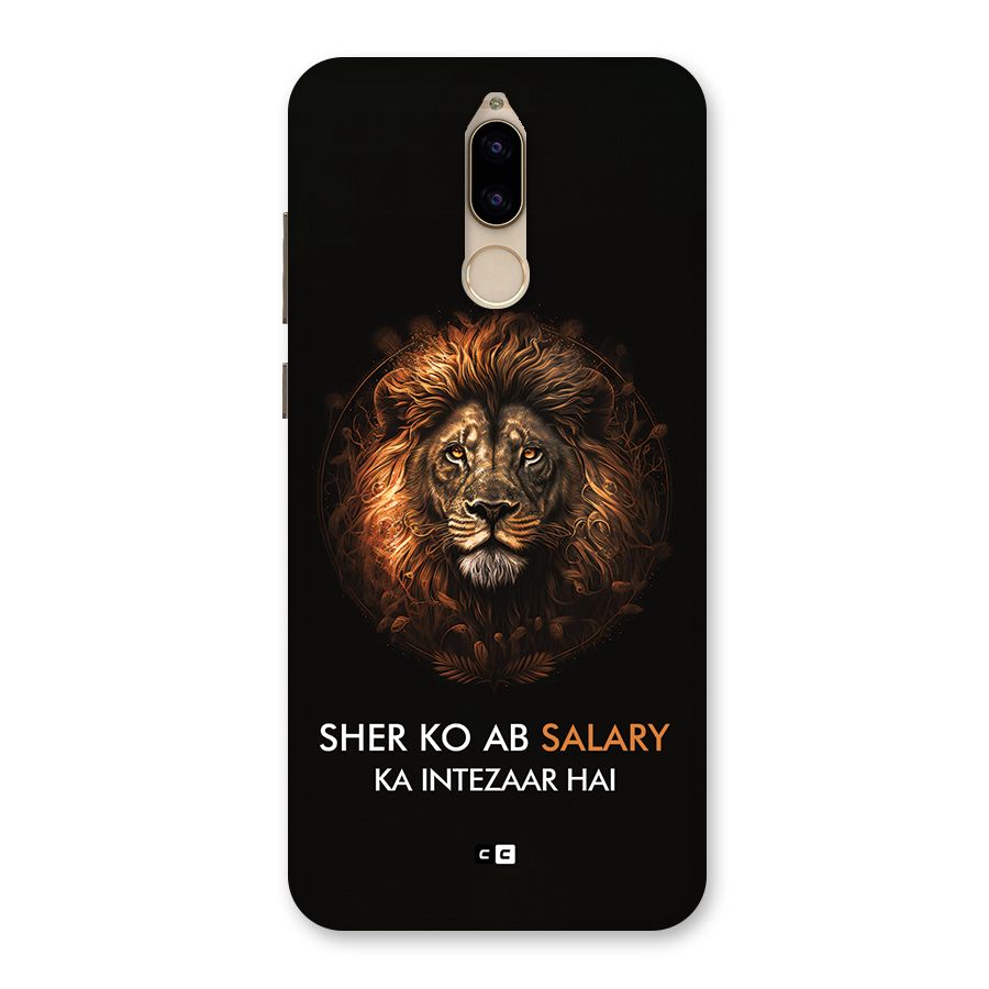 Sher On Salary Back Case for Honor 9i