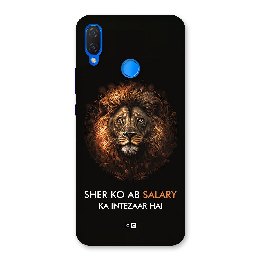 Sher On Salary Back Case for Huawei P Smart Plus