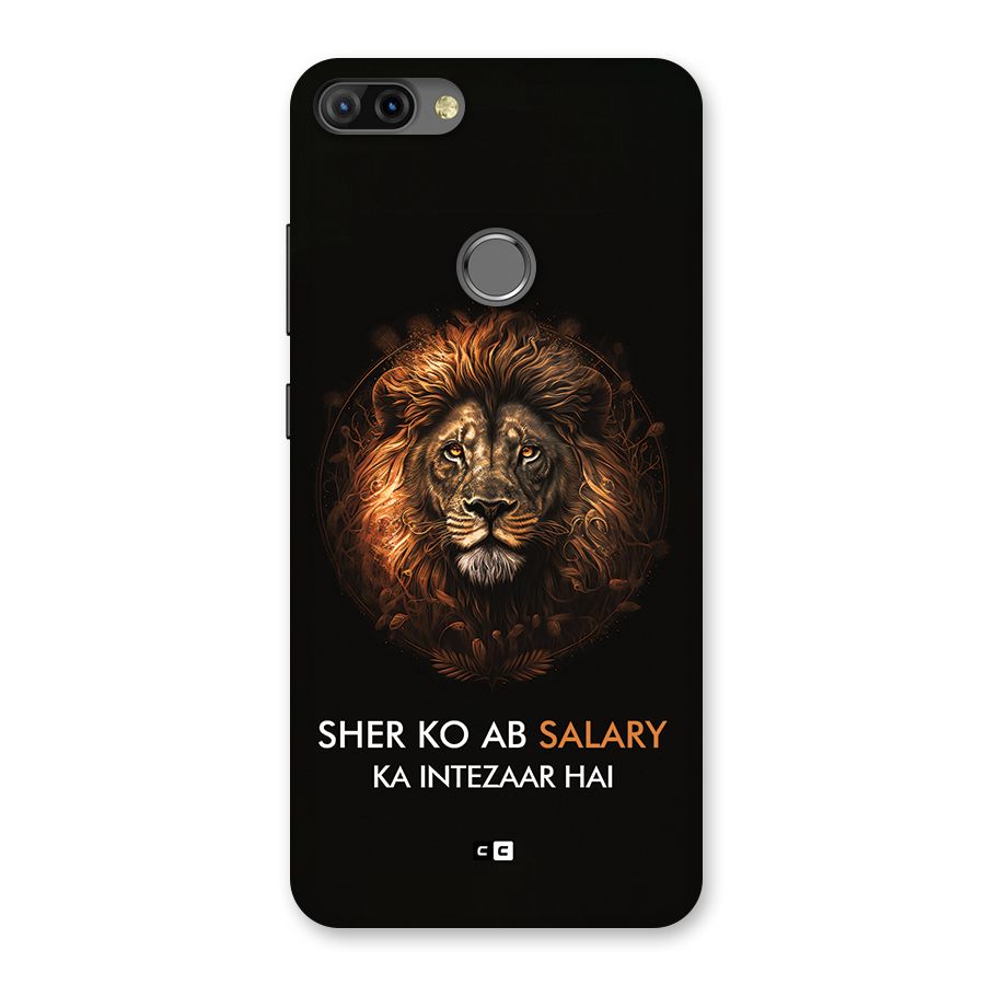 Sher On Salary Back Case for Infinix Hot 6 Pro