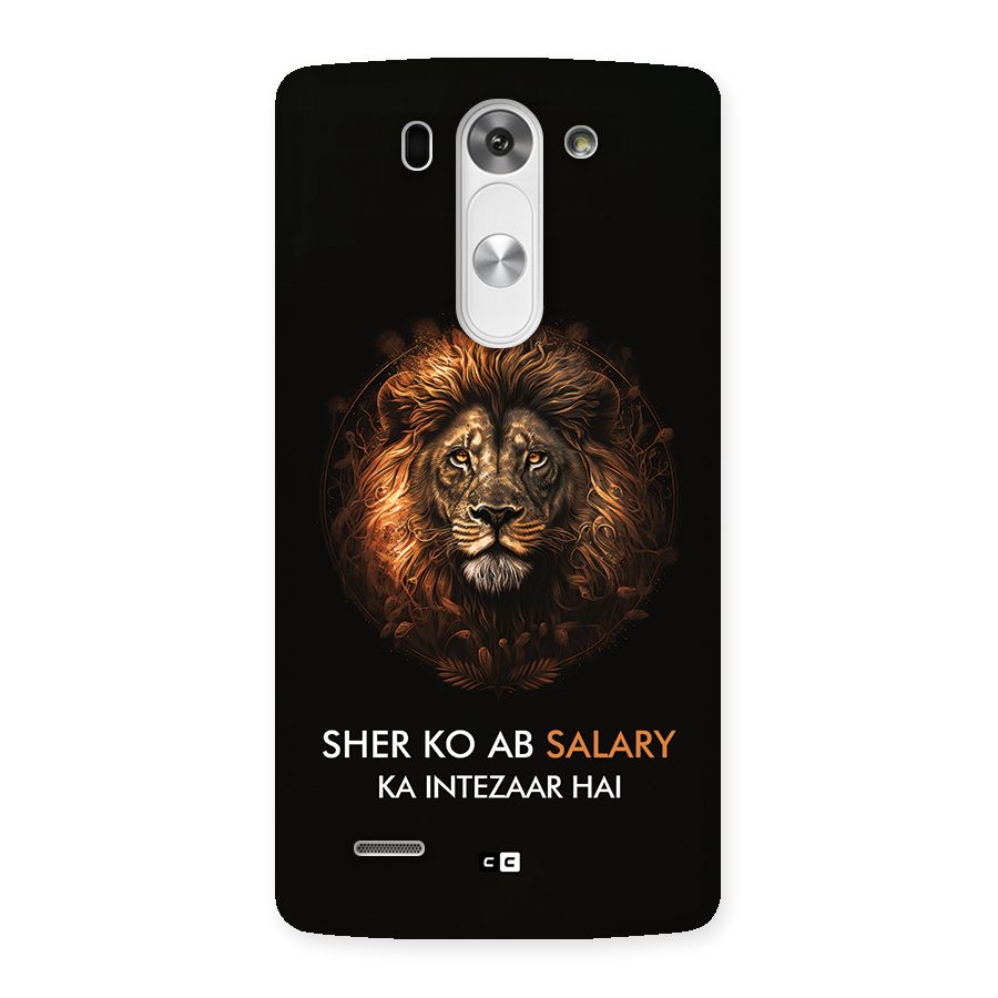 Sher On Salary Back Case for LG G3 Mini