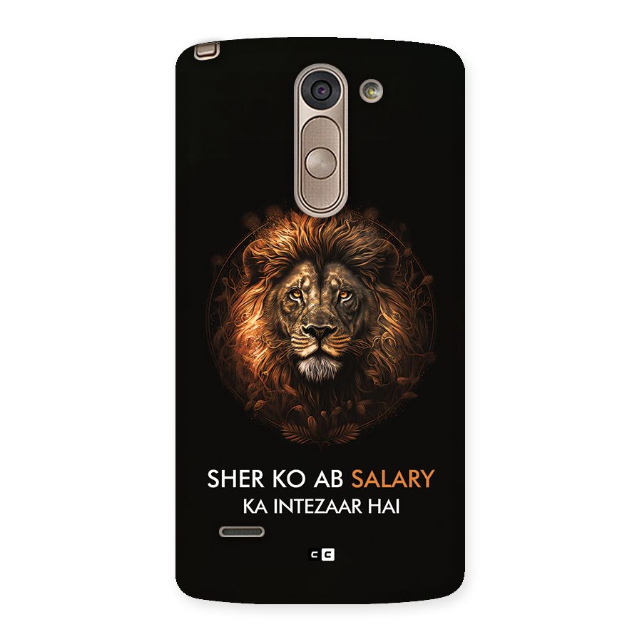 Sher On Salary Back Case for LG G3 Stylus
