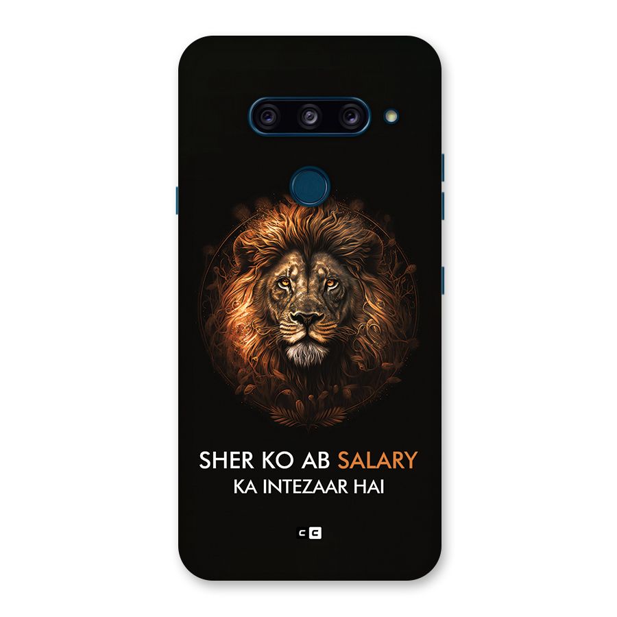 Sher On Salary Back Case for LG  V40 ThinQ