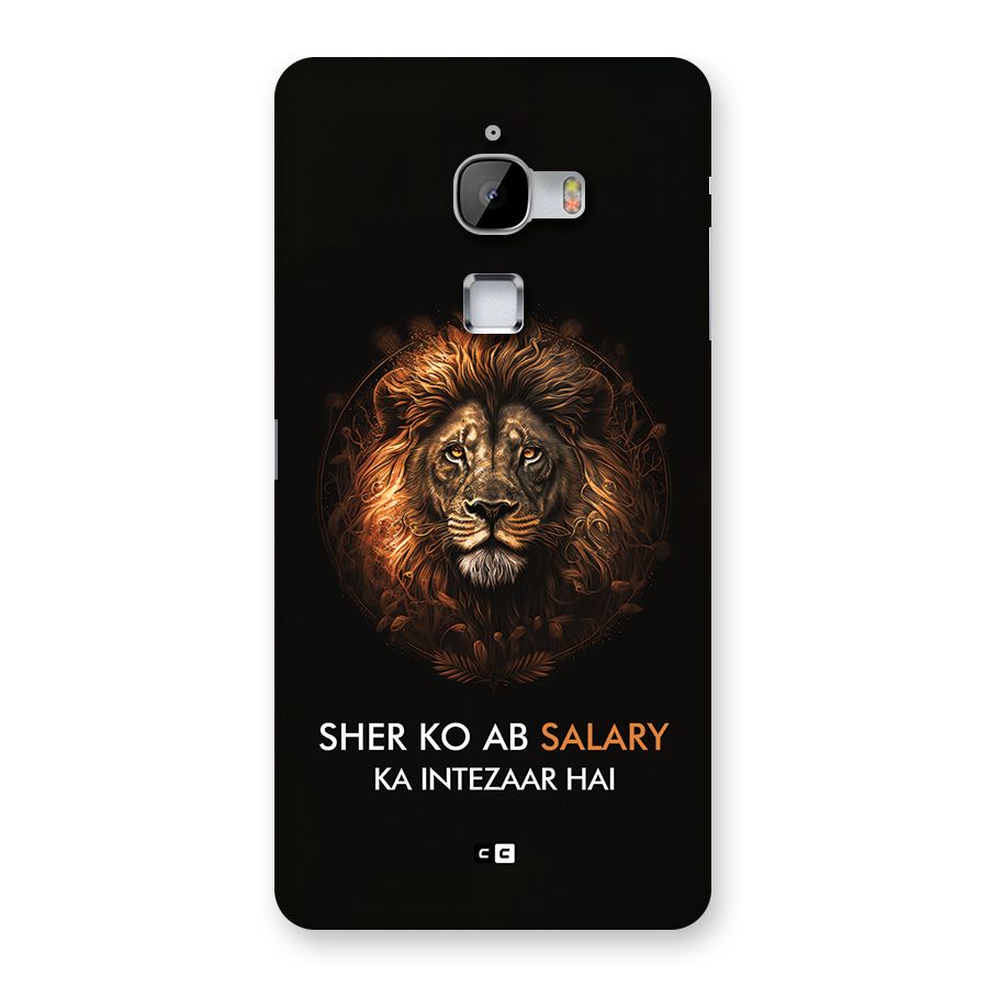 Sher On Salary Back Case for LeTV Le Max