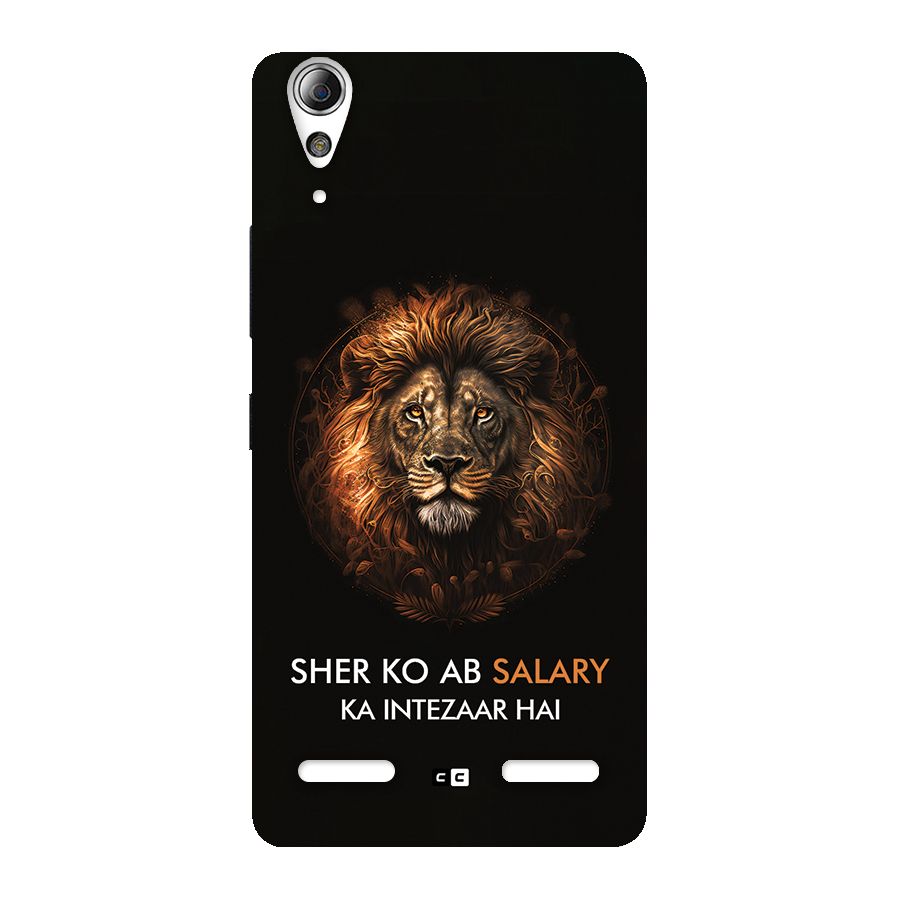 Sher On Salary Back Case for Lenovo A6000
