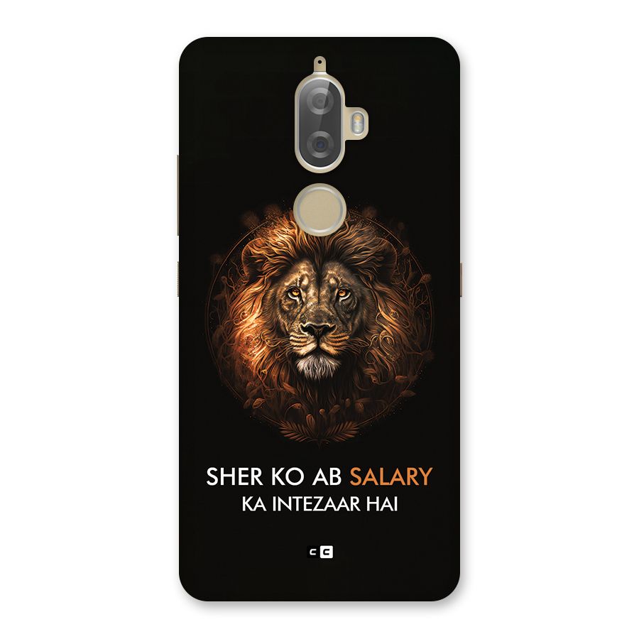 Sher On Salary Back Case for Lenovo K8 Plus