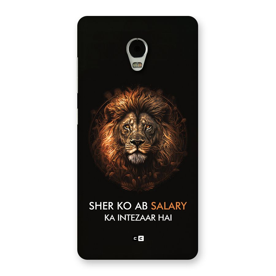 Sher On Salary Back Case for Lenovo Vibe P1