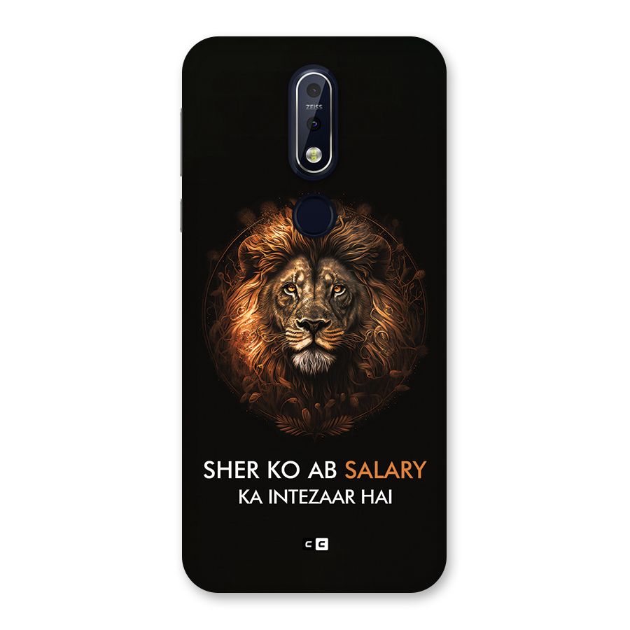 Sher On Salary Back Case for Nokia 7.1