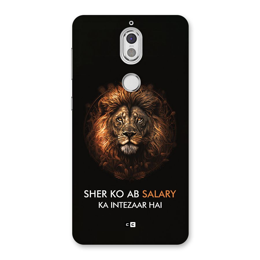 Sher On Salary Back Case for Nokia 7