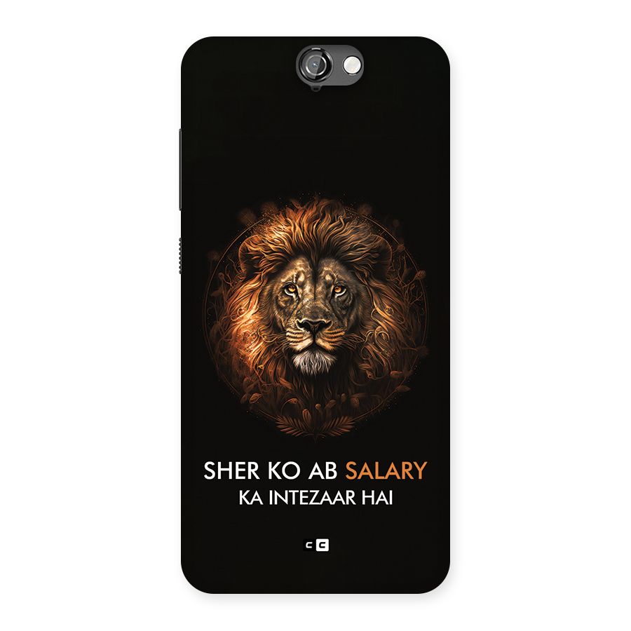 Sher On Salary Back Case for One A9