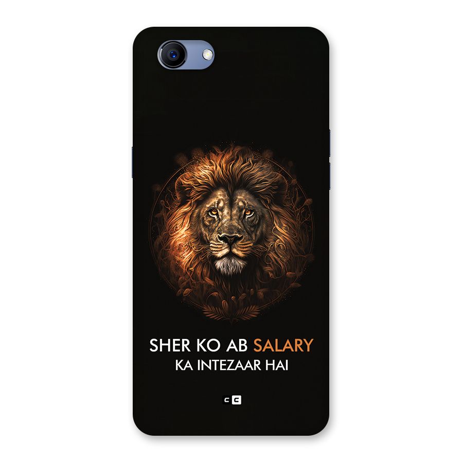 Sher On Salary Back Case for Realme 1