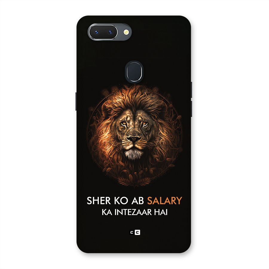 Sher On Salary Back Case for Realme 2